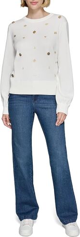 KARL LAGERFELD Women's Soft Everyday Sweater in Saudi Arabia