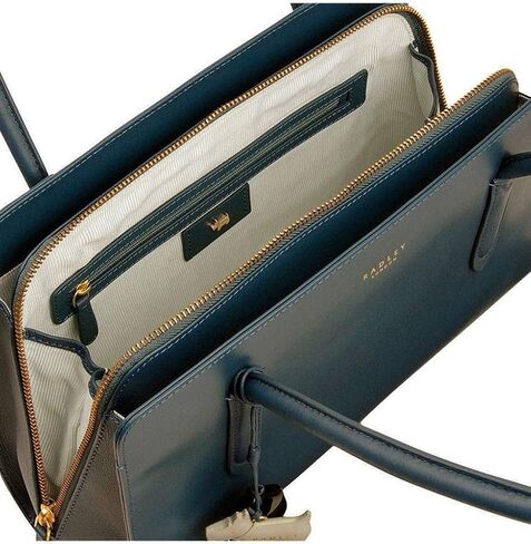 Radley London Womens Liverpool Street Zip-Top Leather Tote in Saudi Arabia