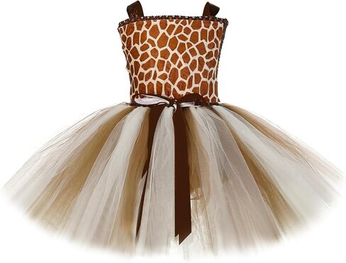 Girls Animal Costumes for Kids Halloween Christmas Jungle Party Fancy Tutu Dress Up Clothes in Kuwait