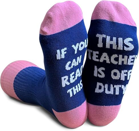 If You Can Read This - Funny Womens Mens Socks, Crew Socks Birthday Gifts for Friends Coworker in Kuwait