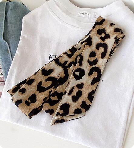 WENLOOY Women Skinny Scarf Belt,Ribbon Scarf Long Skinny Satin Belt Sash Necktie Neck Scarf Choker for Women in Kuwait