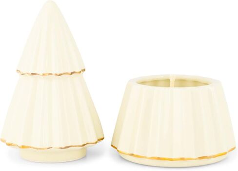 Tried & True Tried and True Cozy Cashmere Gilded Tree Candle, 3.7 oz. in Kuwait
