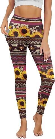 AFPANQZ Leggings with Pockets Women High Waisted Casual Butt Lift Leggings for Winter Fall Gym Yoga Fitness Workout Pants in Kuwait