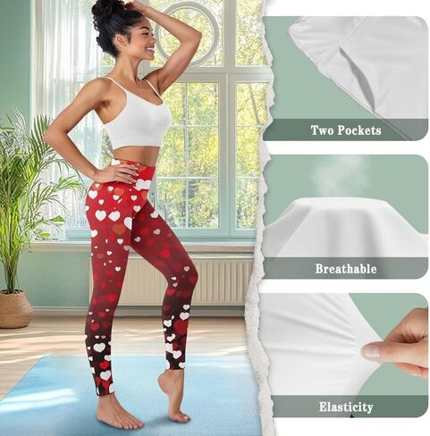 AFPANQZ Leggings with Pockets Women High Waisted Casual Butt Lift Leggings for Winter Fall Gym Yoga Fitness Workout Pants in Kuwait