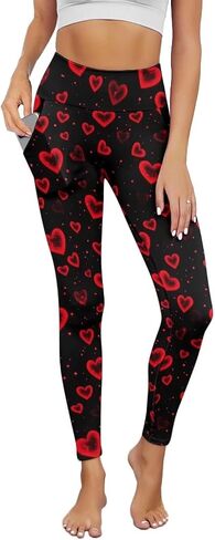 AFPANQZ Leggings with Pockets Women High Waisted Casual Butt Lift Leggings for Winter Fall Gym Yoga Fitness Workout Pants in Kuwait