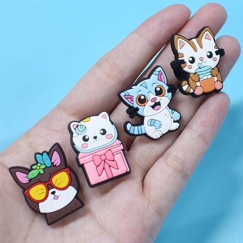 Shoe Charms for Clog Sandals, PVC shoe decoration Accessories for Adults Women Men Party Favor in Kuwait