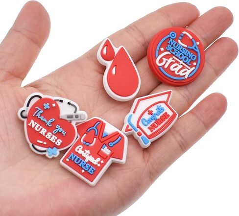 Shoe Charms for Clog Sandals, PVC shoe decoration Accessories for Adults Women Men Party Favor in Kuwait