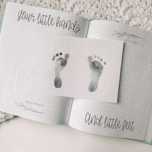 Pregnancy Journal Memory Book for Expecting Moms (Grey) by This Little Love Co in Saudi Arabia