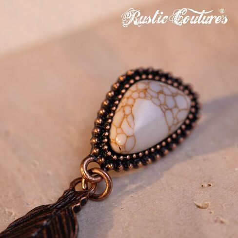 Rustic Couture's Dangle Tassal Earrings for Women Cowgirl Western Fringe Earrings Statement Country Jewelry in Saudi Arabia
