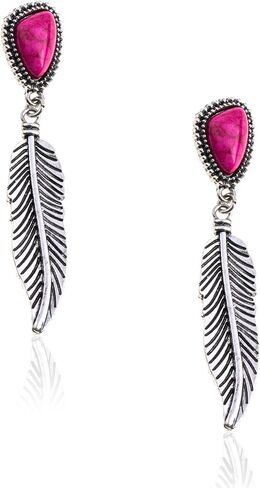 Rustic Couture's Dangle Tassal Earrings for Women Cowgirl Western Fringe Earrings Statement Country Jewelry in Saudi Arabia