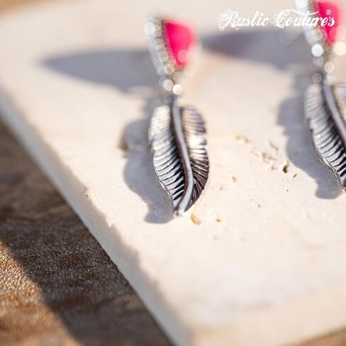 Rustic Couture's Dangle Tassal Earrings for Women Cowgirl Western Fringe Earrings Statement Country Jewelry in Saudi Arabia