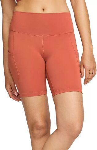 Nike One Women's High-Waisted 8" Biker Shorts with Pockets in Saudi Arabia