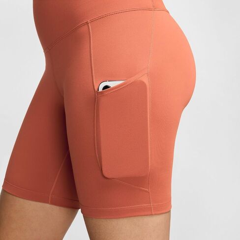 Nike One Women's High-Waisted 8" Biker Shorts with Pockets in Saudi Arabia