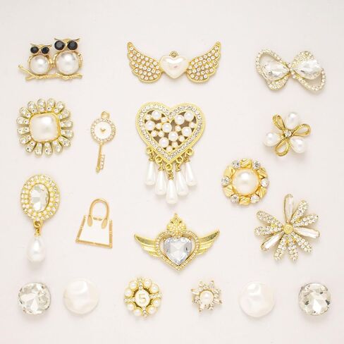 Bling Shoe Charms Chains Pack for Women Adults Teens Girls as Gift, Cute Designer Jewelry Shoe Decorations Accessories for Bubble Slides Clog in Kuwait