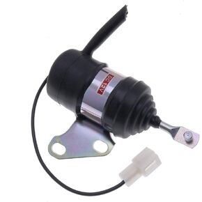 Solarhome Fuel Shut Off Solenoid 16851-60014 16851-6010 16851-60011 16851-60013 052600-4531 16851-60012 Compatible with Kubota RTV900R B7410D BX1500D BX1800D Z482 Z602 D722