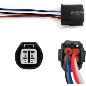 90980-11964 Alternators Plug Connector Pigtail 4PIN Compatible with Honda Acura Toyota Camry