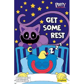 Trends International Poppy Playtime - Huggy Wuggy Get Some Rest Wall Poster, 22.37" x 34.00", Premium Unframed Version