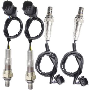 4PCS Oxygen O2 Sensor 1 & 2 for 2008-2010 Honda Odessey Touring/EX-L SubModel 3.5L Upstream + Downstream