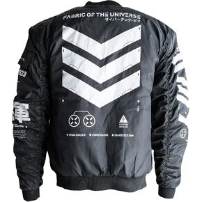 Fabric of the Universe Techwear Graphic Fashion Bomber Jacket