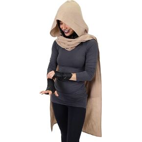 Sand Dune Cape Cloak Desert Wasteland Chani Costume Cosplay Burning Man Festival Shawl Wrap Scarf Post Apocalytic in Saudi Arabia