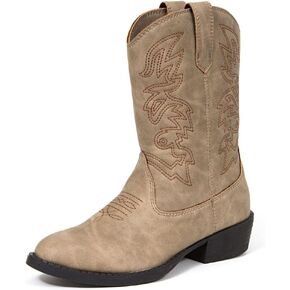 Deer Stags Boy's Ranch Western Boot