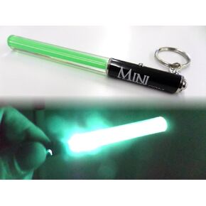 GREEN Mini Light Saber Keyring Party Clubs Light Sticks LED dance Jedi parties V. Cool RED, GREEN Or PINK (GREEN) …