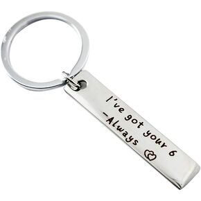 Hibetek Police Gift Keychain Police Officer Gift for Girlfriend Sheriffs Wife Police Mom