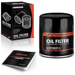 A-Premium 10K Miles Protection Spin On Oil Filter Compatible with Chevy Malibu, Impala, Colorado, Suburban 1500/2500 & Buick LaCrosse & Cadillac & GMC & Hummer & Isuzu & Pontiac & Saab & Saturn