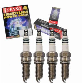 4 pc DENSO Iridium Power Spark Plugs compatible with Mini Cooper Countryman 1.6L L4 2011-2016