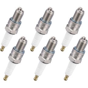 BDFHYK 3194 Iridium Spark Plugs Compatible with Lexus GS300 SC300 Toyota 4Runner Corolla Paseo Supra T100 Tacoma Tercel Tundra 1.5L 1.8L 3.0L 3.4L L4 L6 V6 Engines Replacement for K16TR11 Set of 6