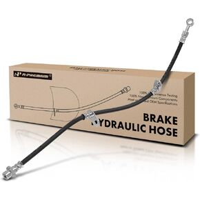 A-Premium Front Passenger Brake Hydraulic Hose Compatible with Honda Models - S2000 2006 2007 2008 2009 - Replace# 01464S2A010