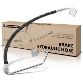 A-Premium Rear Center Brake Hydraulic Hose Compatible with Select Dodge Models - Ram 1500 2000-2001, Ram 2500 2000, with Height Sensor - Replace# 52010082AB
