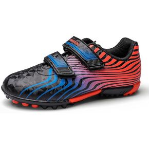 Turf Soccer Shoes Boys Girls Indoor TF Soccer Cleats for Toddler Little Kids