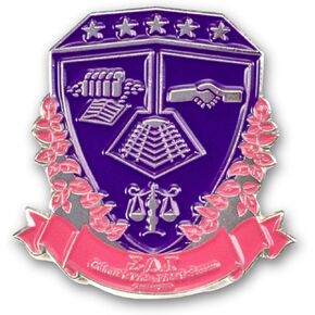Sigma Lambda Gamma Shield Lapel Pin