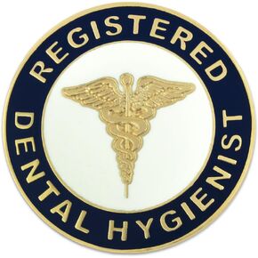 PinMart Registered Dental Hygienist RDH Lapel Pin
