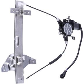FINDAUTO Power Window Regulator Rear Right Passenger Side fit for 2000-2005 for Chevrolet Impala 741-623 Window Regulator and Motor Assembly with Motor
