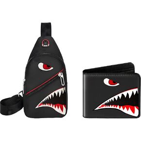 Shoulder Bag Sling Bag Casual Phone Chest Bag Short Wallet