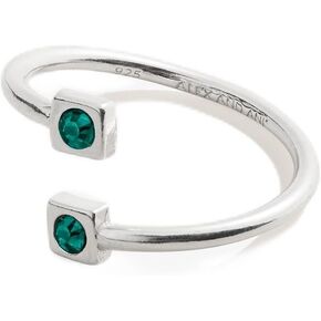 Alex and Ani May Birthstone Emerald Ring Wrap