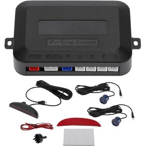 Motoforti Universal Car Auto Vehicle Reverse Backup Radar System Reverse Parking Sensors Alarm Buzzer Reminder Distance Detection Blue 2Parking Sensors