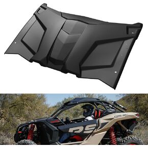 X3 Sport Roof Top, Dustproof Resistant Poly Combination Roof Sun Visor for Can Am Maverick X3 All 2-Door Models 2024 2023 2022 2021 2020 2019 2018 2017 Accessories (Replace #715002902, 2PCS)