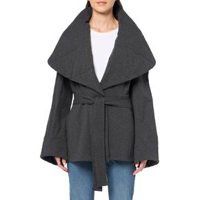 Norma Kamali Women's Shawl Collar Peplum Jacket
