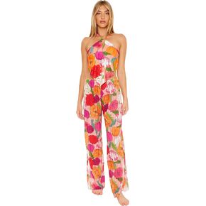 Trina Turk womens Sunny Bloom Slit Pants, Floral Print - Bathing Suit Cover Ups for Women