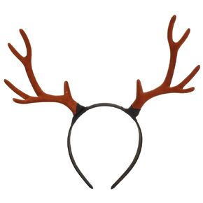 Kichvoe Antler Headband: Reindeer Antlers Large Reindeer Headband Christmas Reindeer Headband Ears Headband Halloween Hair Accessories For Women Girls