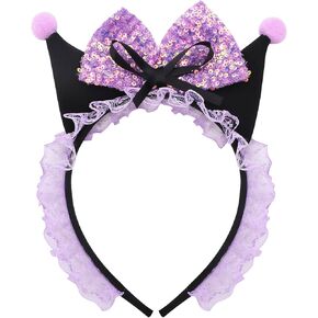 Cute Cat Ears Headband for Women and Girls, Kawaii Halloween Bunny Headwear Fox Anime Costume Cosplay Accessories for Party and Birthday(type 3)