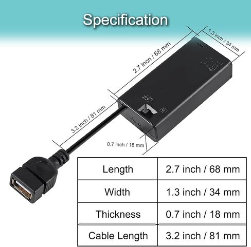 MKBKLLJY 10Pcs AAA Battery Holder Pointed Black Cylindrical Battery Storage Case Holder 3 x 1.5V AAA Batteries to 18650 Batteries with Wiring Cap for 3 x 1.5V AAA Batteries Flashlight Torch RC in Kuwait