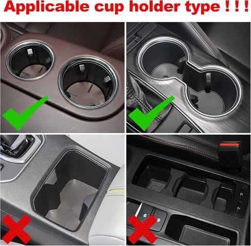 Car Cup Holder Expander Adapter, Vehicle-Mounted Auto Cup Holder and Organizer, 360 Degree Rotating Expandable Dual 2 in 1 Multifunctional Car Cup Holder for Snack Bottles Cups Drinks in Saudi Arabia