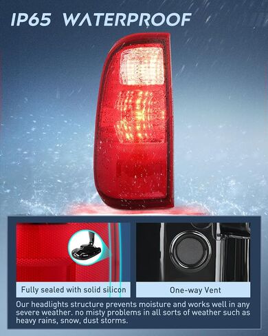 مجموعة الضوء الخلفي Nilight متوافقة مع 2008 2009 2010 2011 2012 2013 2014 2015 2016 Ford F250 F350 F450 Super Duty Tail Light Rear Lamp استبدال السائق وجانب الركاب in Saudi Arabia
