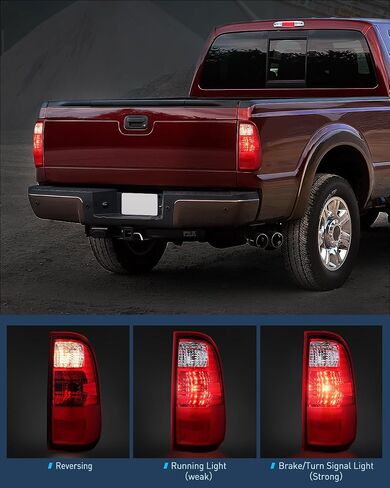 مجموعة الضوء الخلفي Nilight متوافقة مع 2008 2009 2010 2011 2012 2013 2014 2015 2016 Ford F250 F350 F450 Super Duty Tail Light Rear Lamp استبدال السائق وجانب الركاب in Saudi Arabia