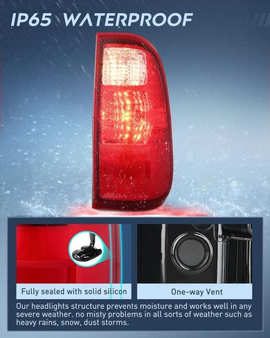 مجموعة الضوء الخلفي Nilight متوافقة مع 2008 2009 2010 2011 2012 2013 2014 2015 2016 Ford F250 F350 F450 Super Duty Tail Light Rear Lamp استبدال السائق وجانب الركاب in Saudi Arabia