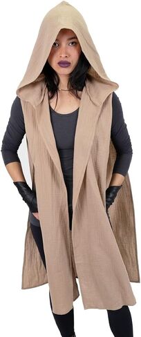 Sand Dune Cape Cloak Desert Wasteland Chani Costume Cosplay Burning Man Festival Shawl Wrap Scarf Post Apocalytic in Kuwait